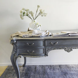 Not For Sale - Natalia : French style desk with 5 drawers