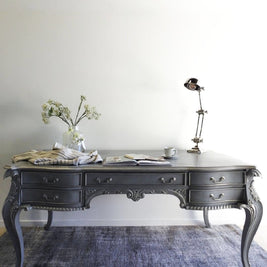 Not For Sale - Natalia : French style desk with 5 drawers