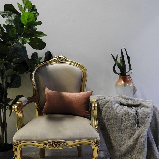 Not For Sale - Florence: Gold French Style Chair