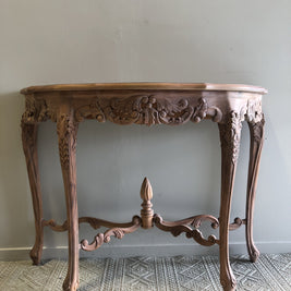 Not For Sale - Commissioned hall table in Victorian Black and Gold