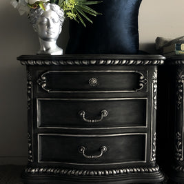Not For Sale - Commissioned bedsides in Cloudburst Chalk Paint