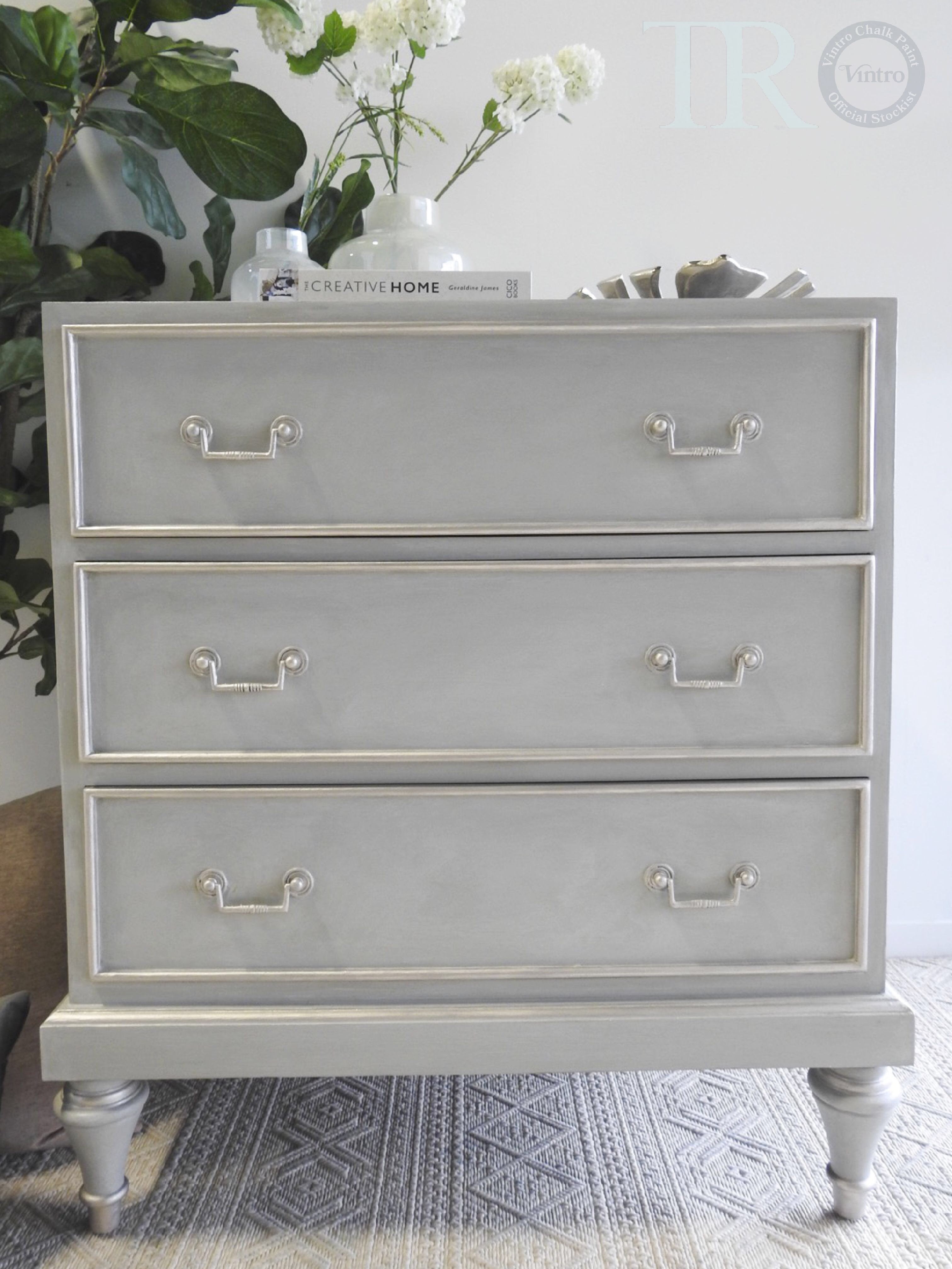 Not For Sale - Chelsea : Soft grey Mahogany set of drawers