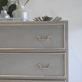 Not For Sale - Chelsea : Soft grey Mahogany set of drawers