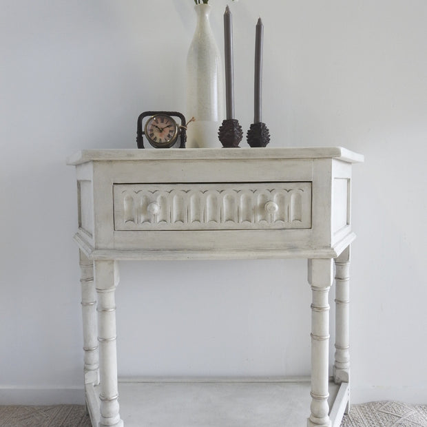 Not For Sale - Eva : Hand painted Solid Oak Table