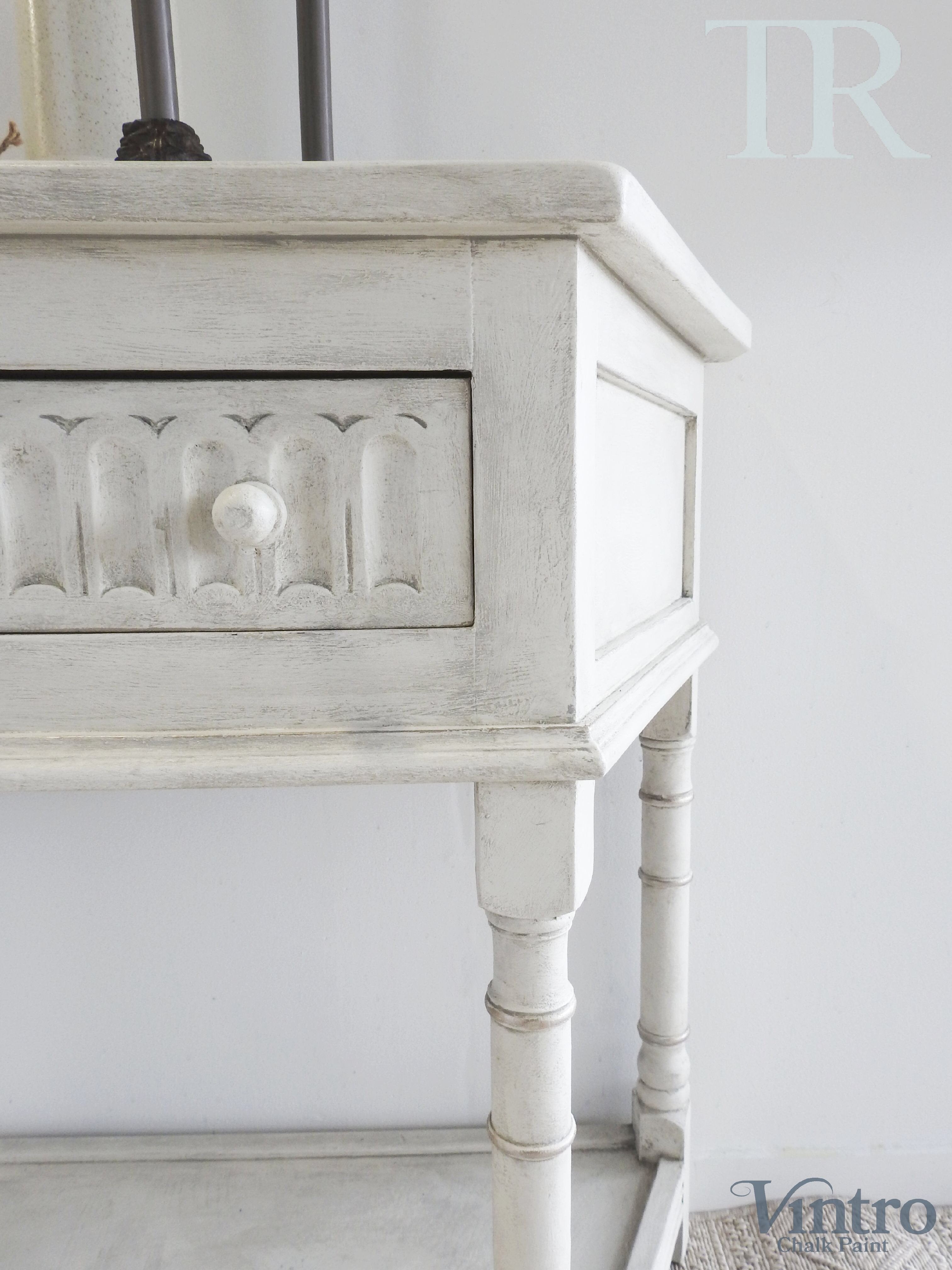 Not For Sale - Eva : Hand painted Solid Oak Table