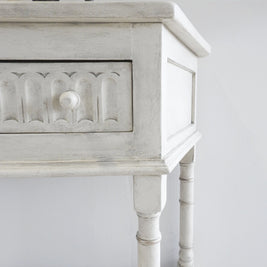 Not For Sale - Eva : Hand painted Solid Oak Table
