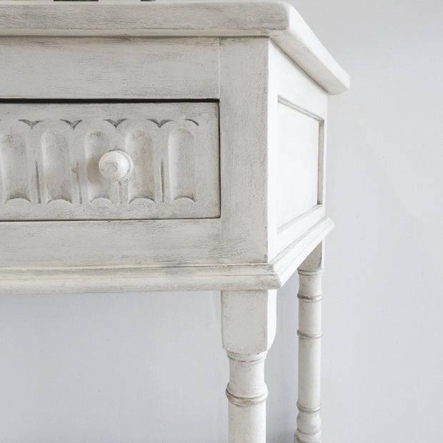 Not For Sale - Eva : Hand painted Solid Oak Table