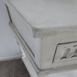 Not For Sale - Eva : Hand painted Solid Oak Table