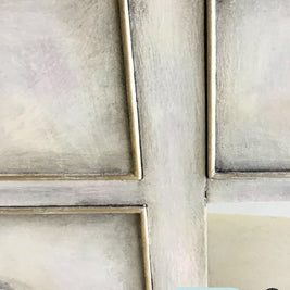 Not For Sale - Elora : Hand painted Mahogany Dressing Table