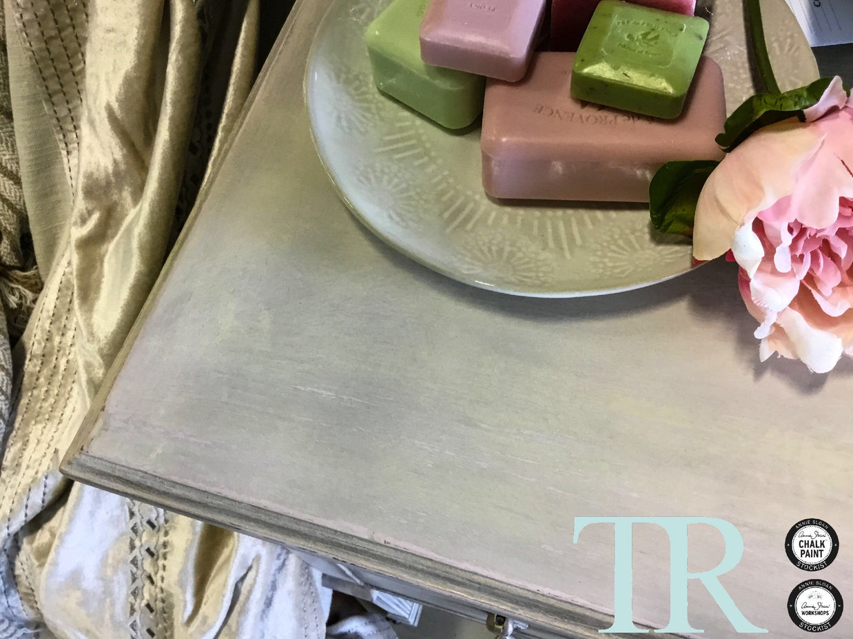 Not For Sale - Elora : Hand painted Mahogany Dressing Table
