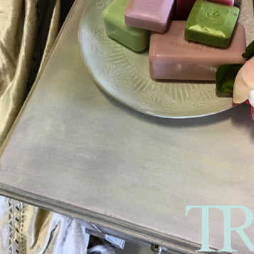 Not For Sale - Elora : Hand painted Mahogany Dressing Table