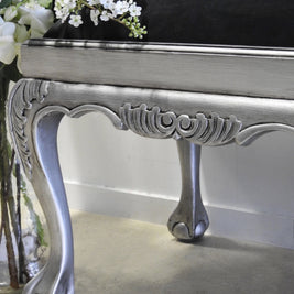 Aged Metallic Stool
