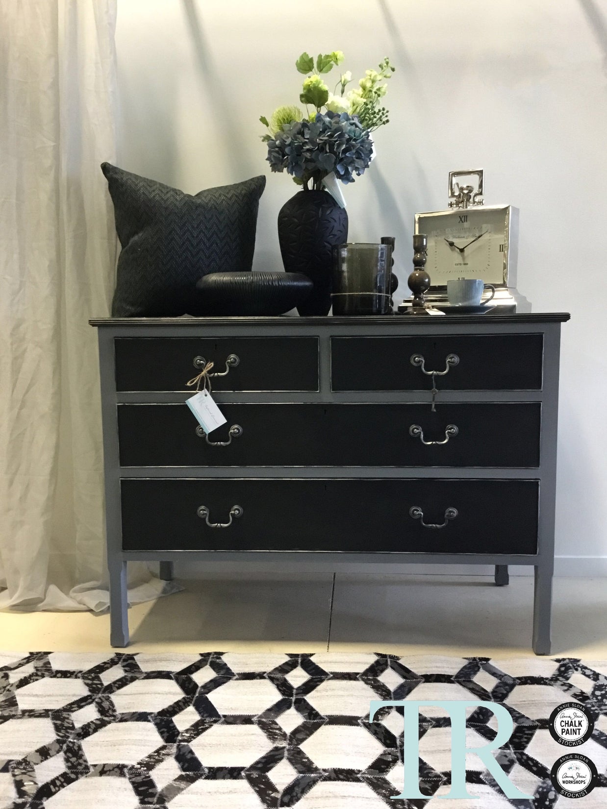 Not For Sale - Shyla : Hand painted set of drawers