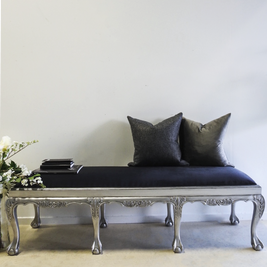 Not For Sale - Commissioned Stool in Vintro Silver