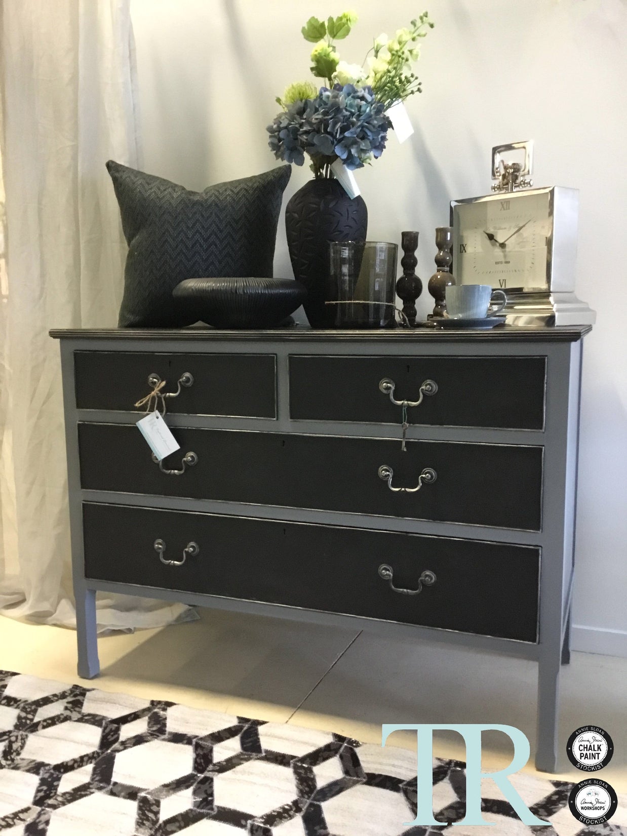 Not For Sale - Shyla : Hand painted set of drawers