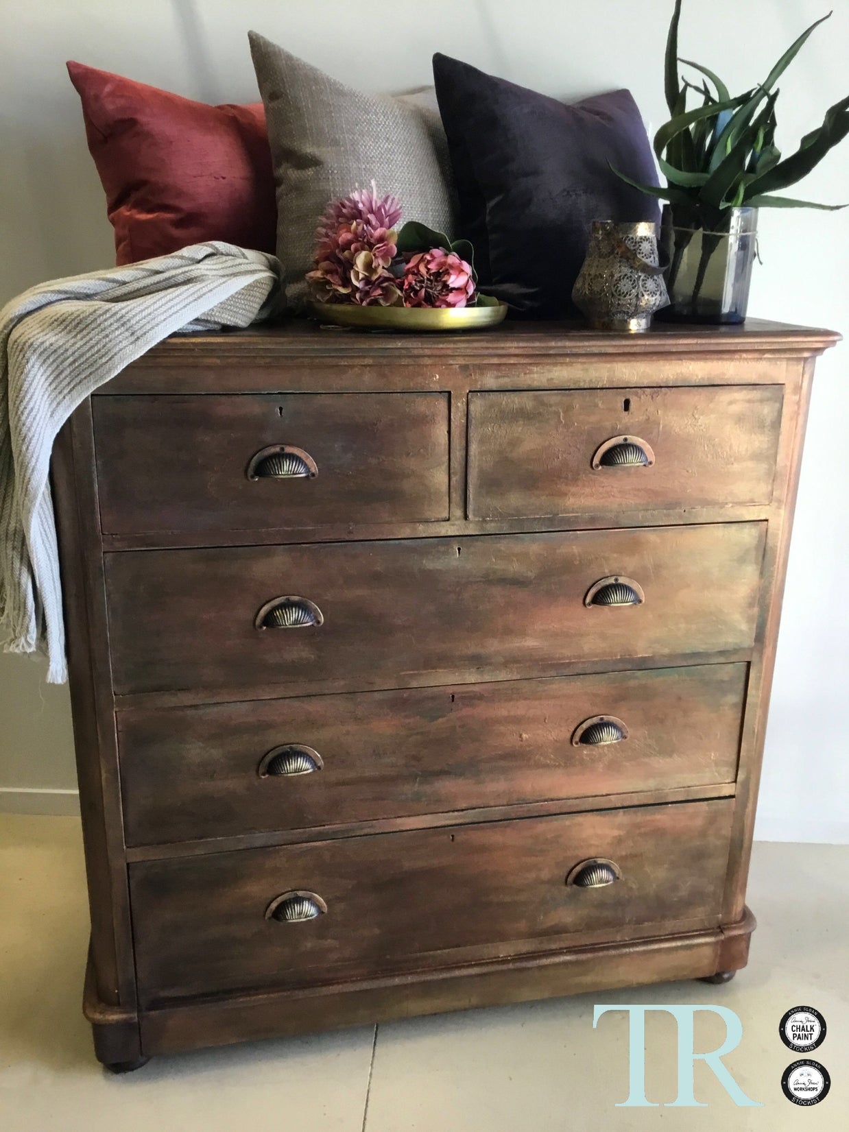 Not For Sale - Zara: Bespoke rustic set of drawers