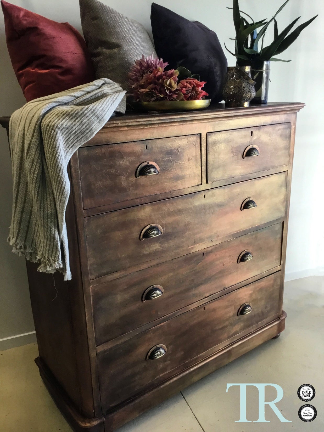 Not For Sale - Zara: Bespoke rustic set of drawers