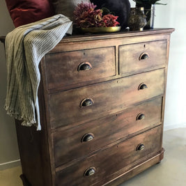 Not For Sale - Zara: Bespoke rustic set of drawers