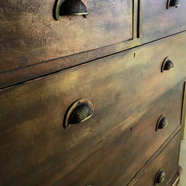 Not For Sale - Zara: Bespoke rustic set of drawers