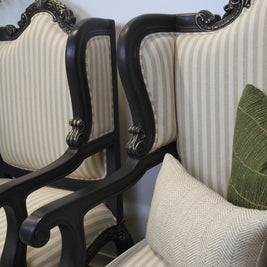 Not For Sale - Commissioned French Style Arm Chairs