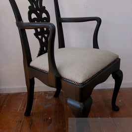 Not For Sale - Rebecca: Antique Mahogany Georgian chair