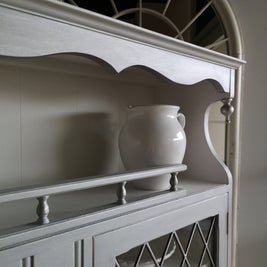 Not For Sale - Commissioned Hutch Dresser in Vintro Chalk Paint with a silver lustre