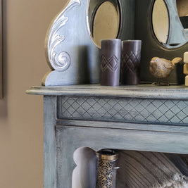 Not For Sale - Heather : bespoke hand painted corner unit