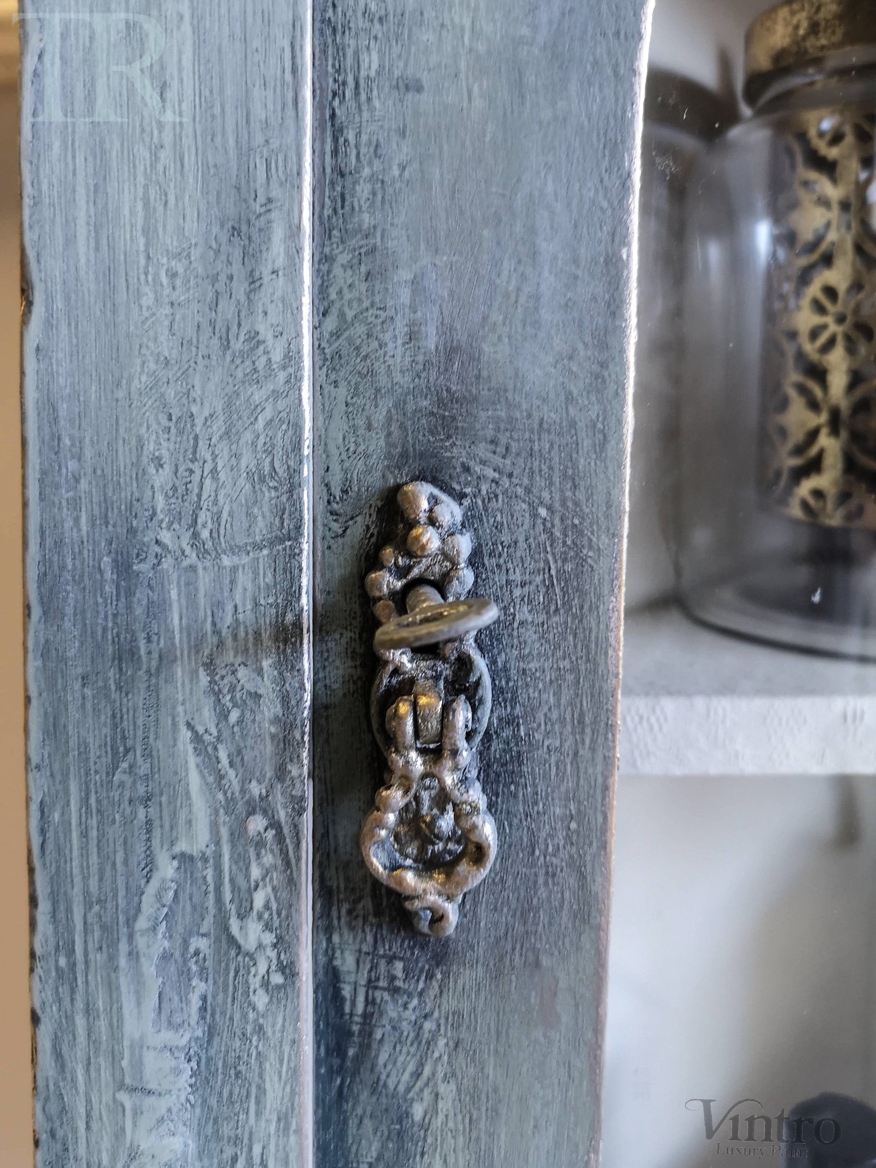 Not For Sale - Heather : bespoke hand painted corner unit