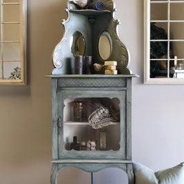 Not For Sale - Heather : bespoke hand painted corner unit