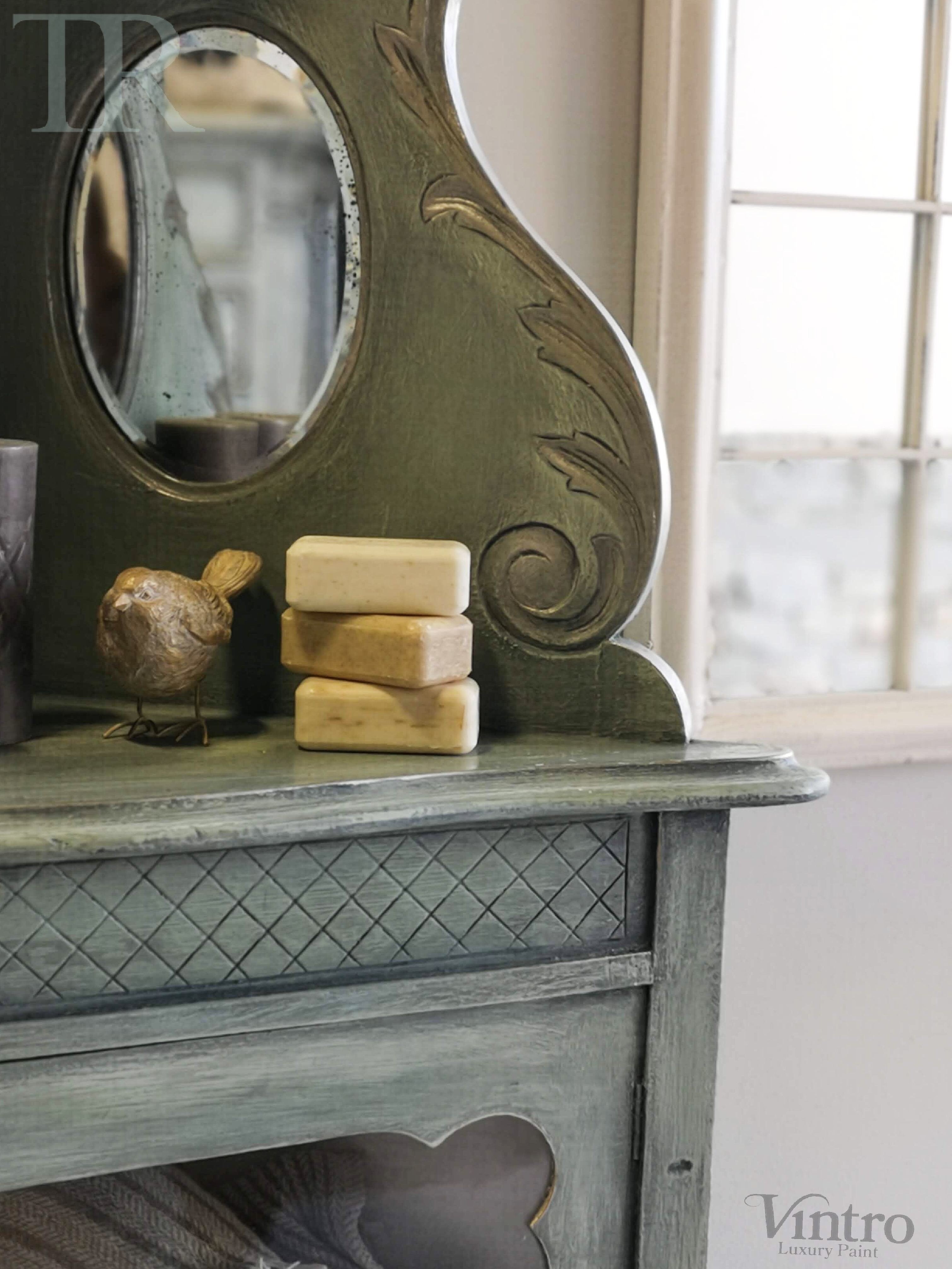 Not For Sale - Heather : bespoke hand painted corner unit