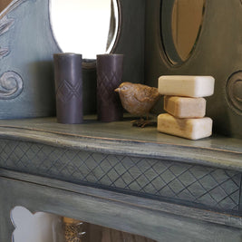 Not For Sale - Heather : bespoke hand painted corner unit