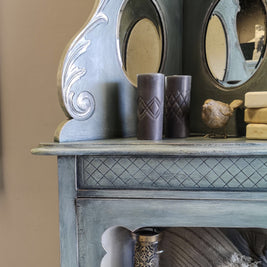 Not For Sale - Heather : bespoke hand painted corner unit