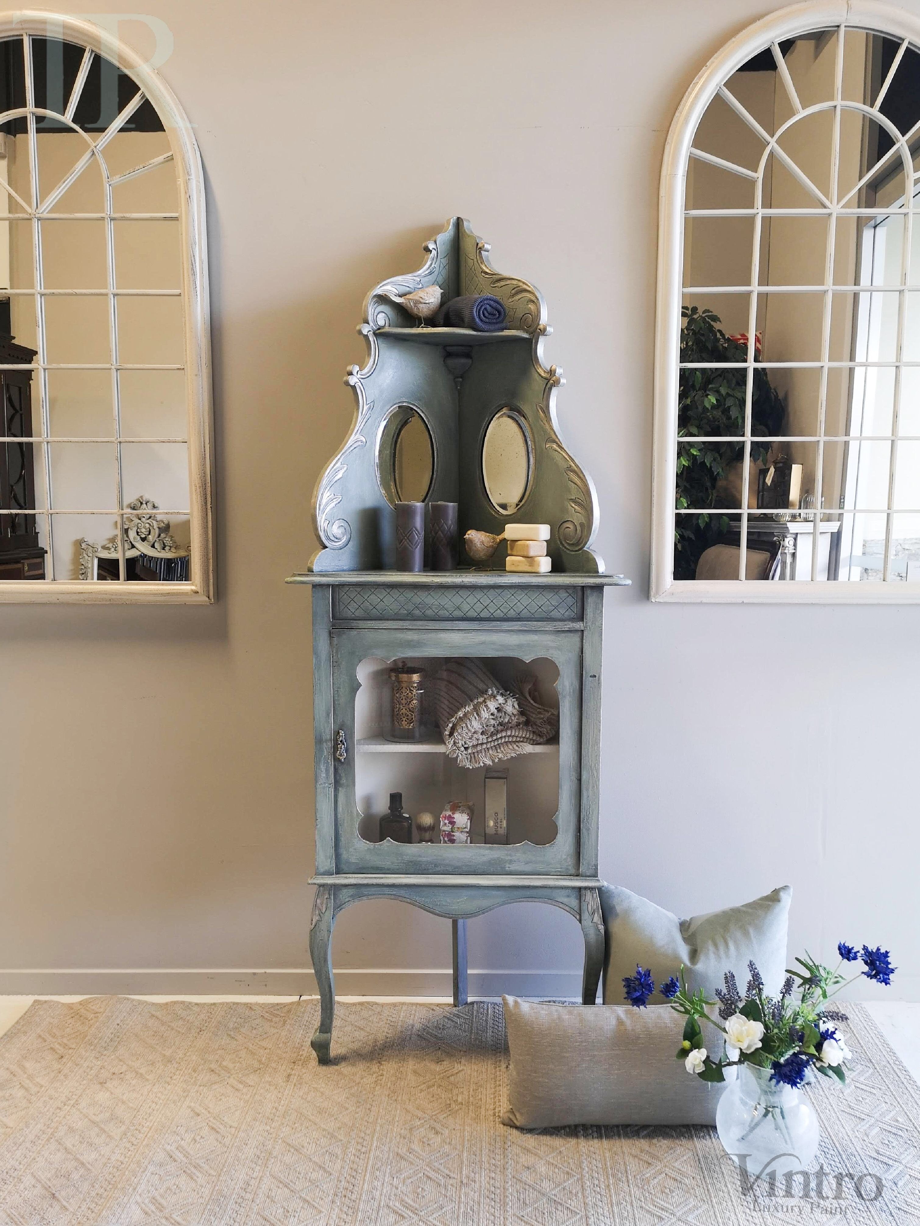 Not For Sale - Heather : bespoke hand painted corner unit