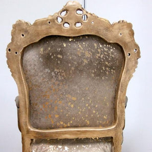 Commissioned Solid carved Antique style chair