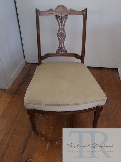 Commissioned -Childs edwardian style chair