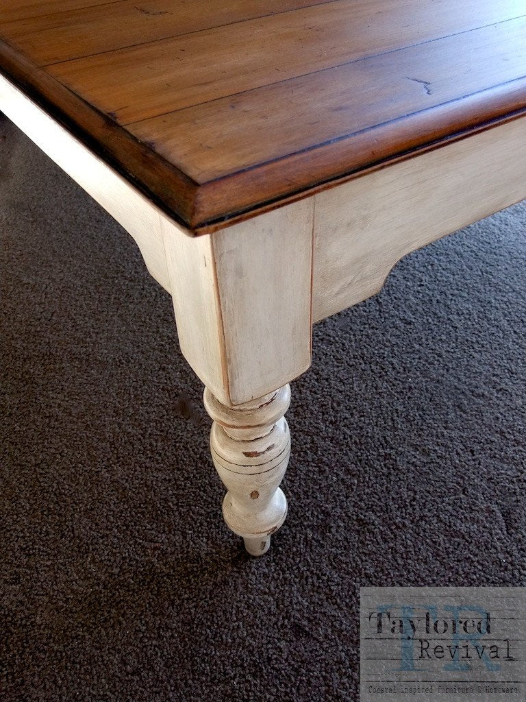 Not For Sale - Kendall: Rustic style square coffee table