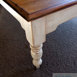 Not For Sale - Kendall: Rustic style square coffee table