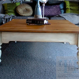 Not For Sale - Kendall: Rustic style square coffee table