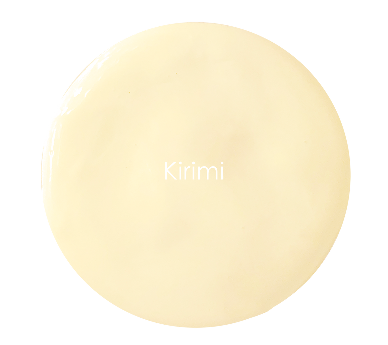 Kirimi chalk paint swatch – warm cream neutral