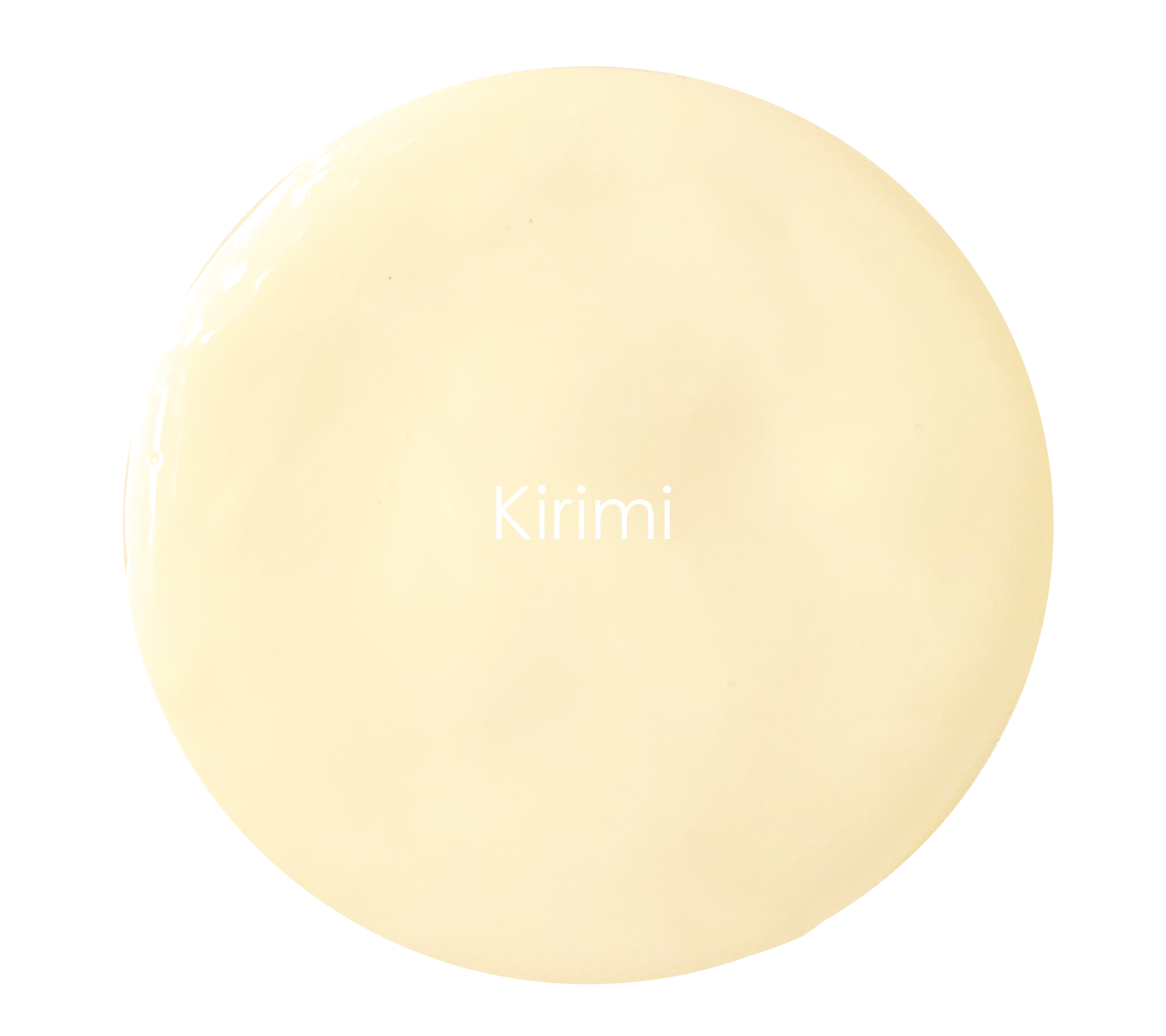 Kirimi chalk paint swatch – warm cream neutral