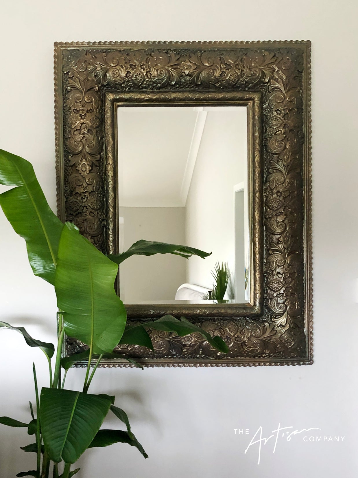 Not For Sale - Mirror in Marko Bronze & Milan Moonshadow