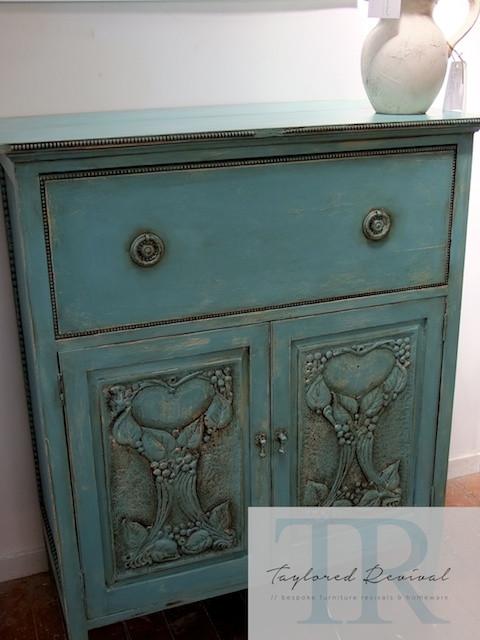 Not For Sale - Merissa: Rustic two toned Oak cabinet.
