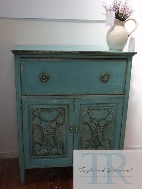 Not For Sale - Merissa: Rustic two toned Oak cabinet.