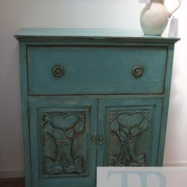 Not For Sale - Merissa: Rustic two toned Oak cabinet.