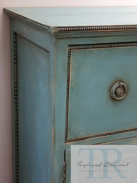 Not For Sale - Merissa: Rustic two toned Oak cabinet.