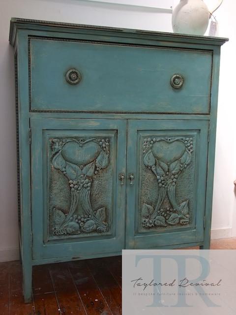 Not For Sale - Merissa: Rustic two toned Oak cabinet.