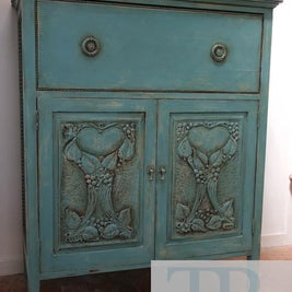 Not For Sale - Merissa: Rustic two toned Oak cabinet.