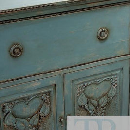 Not For Sale - Merissa: Rustic two toned Oak cabinet.