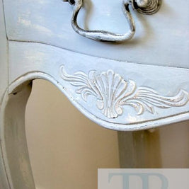Not For Sale - Sophie & Michelle: Pair of French style bedside tables