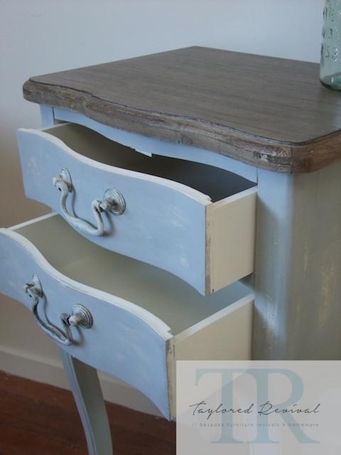 Not For Sale - Sophie & Michelle: Pair of French style bedside tables